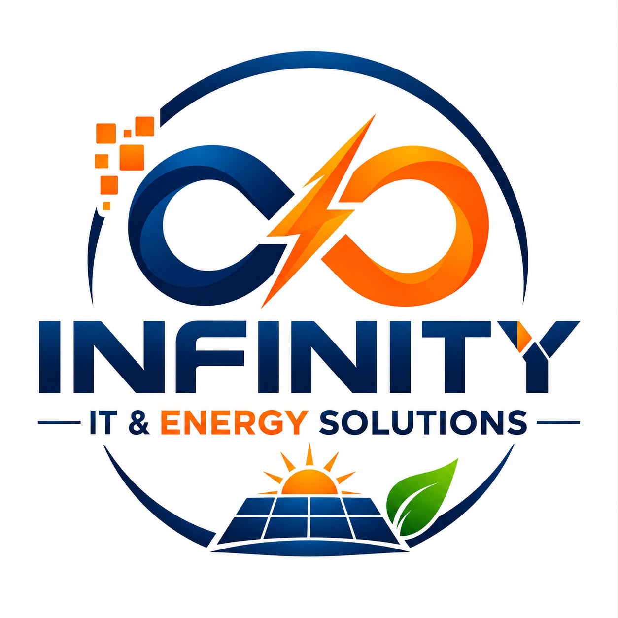 Infinity IT & Energy Solutions Brand Identity